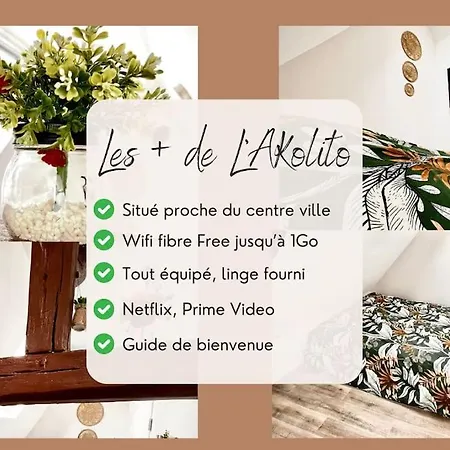 L'akolito 3eme Etage Lägenhet *